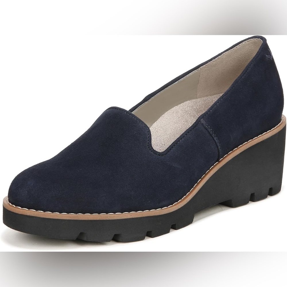 Vionic Womens Willa Wedge 8.5 Navy Sde - Picture 5 of 7